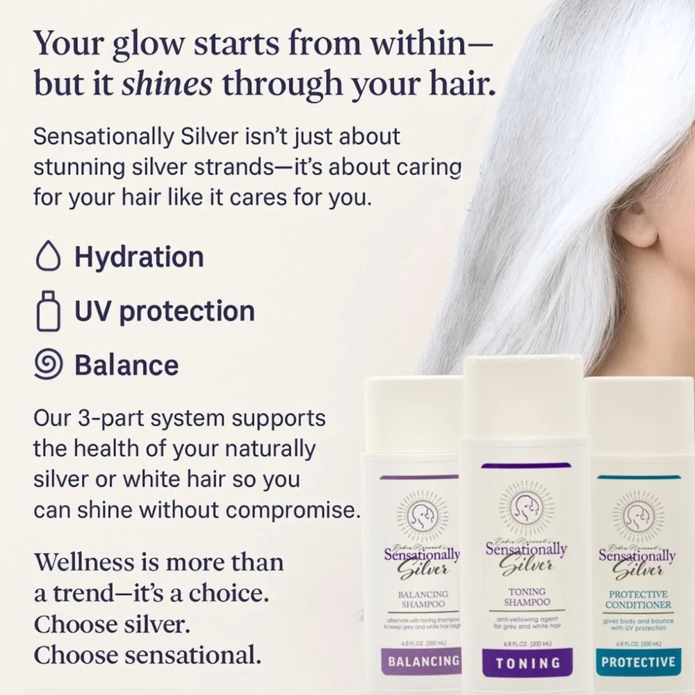 JUST IN! Sensationally Silver Hair Care Set